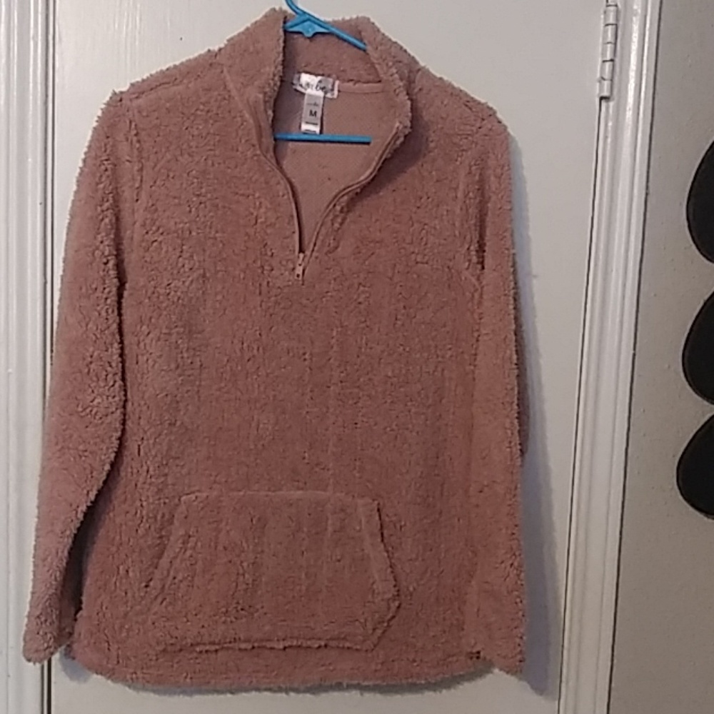 JUST BE PULLOVER MAUVE